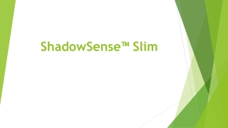 Thinnest Multi-Touch Frame | Shadowsense Slim | Baanto