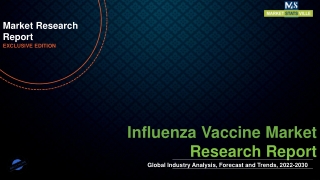 Influenza Vaccine Market To Witness Huge Growth By 2030