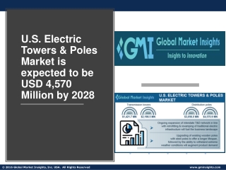 U.S. Electric Towers & Poles Market PPT