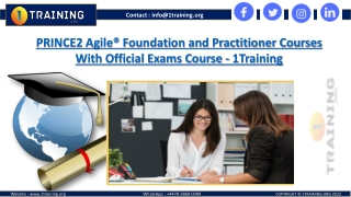 Online PRINCE2 Agile® Foundation and Practitioner Courses  by 1Training