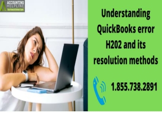 Understanding QuickBooks error H202 and its resolution methods