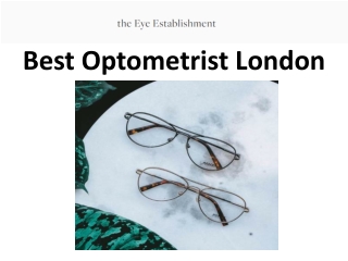 Best Optometrist London