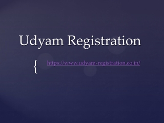 Udyam Registration