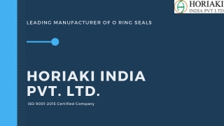 Looking for O Ring Seals and Rubber Metal Gaskets?