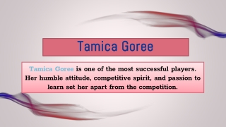 Tamica Goree Share 5 Tips For Playing Better Basketball