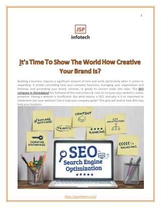 It's Time to Show the World How Creative Your Brand Is?