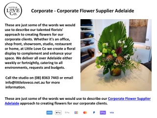 Autumnal - Seasonal Blooms Florist - Corsage Adelaide & Little Love Co Flowers