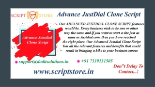 Best Advance Justdial Clone System - SCRIPTSTORE.IN