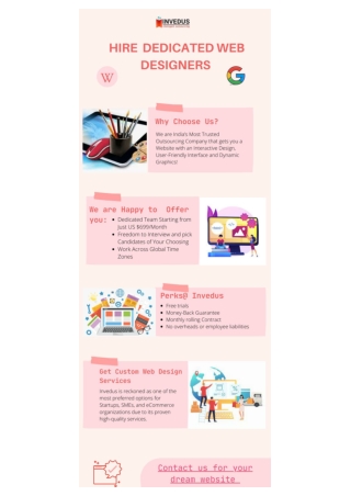 Hire Dedicated Web Designers
