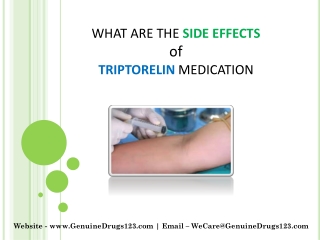 Does Triptorelin cause Weight gain