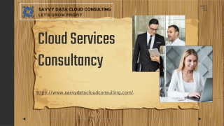Cloud Services Consultancy