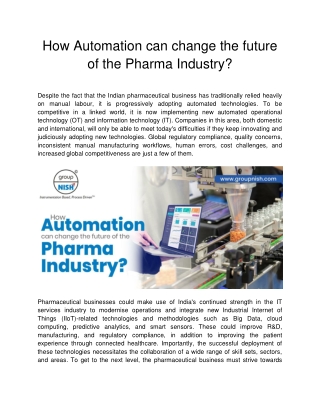 Group Nish - How Automation can change the future of the Pharma Industry_-converted