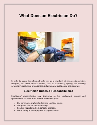 Looking for the best Electrician in Ealing