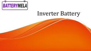 Inverter Battery ppt akurdi | Batterymela