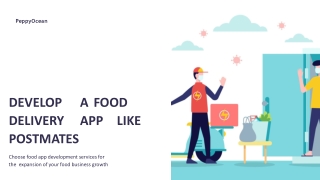 How To Develop Food Delivery App Like Postmates?