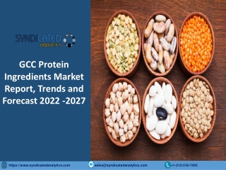 GCC Protein Ingredients Market Research Report PDF 2022-2027