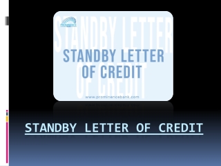 How Standby Letter Of Credit Is Different From A Normal Letter