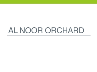 Al Noor Orchard Housing Society - Lahore in Pakistan
