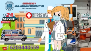 Book a quick response Train Ambulance Service to transfer patient’s |ASHA