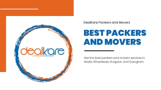 Best Packers and Movers in Noida, Uttar Pradesh - DealKare