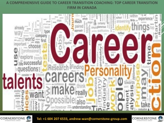 A comprehensive guide to career transition coaching Top career transition firm in Canada