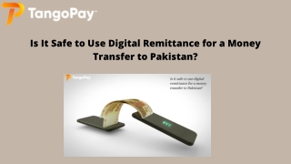 Is It Safe to Use Digital Remittance for a Money Transfer to Pakistan