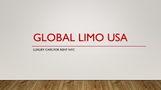 Level Up Your Rides With Popular Luxury Cars For Rent NYC