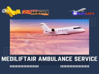 Make in use the Majestic Medilift Air Ambulance in Agartala for Patients