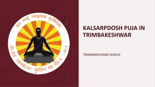 kalasarp dosh puja in trimbakeshwar
