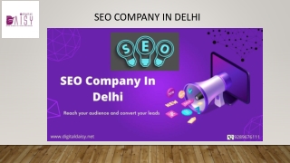 Best SEO COMPANY IN DELHI