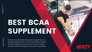 Purchase Best BCAA to Boost Athletic Performance | GXN