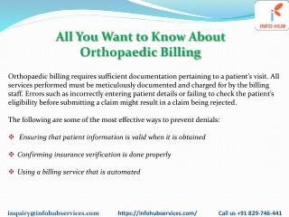 All You Want to Know About Orthopaedic BillingPDF