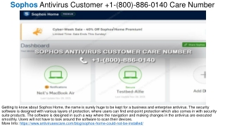 +1(888) 324-5552 Sophos Customer Helpdesk