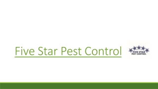 Pest Control Service Los Angeles, CA