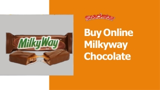 Buy Online Milkyway Chocolate