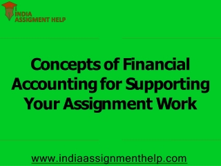 Best Financial Accounting Assignment Help in India