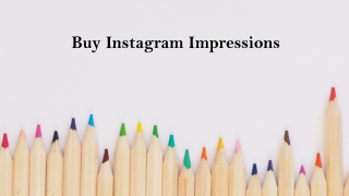Track Awareness via Instagram Impressions