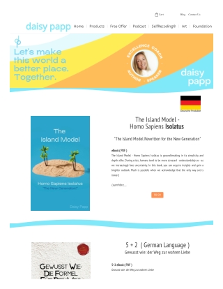 Daisy Papp - The world's best kept secret. Success coach, love coach
