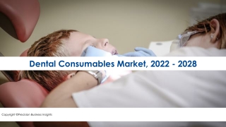 Dental Consumables Market Global Industry Growth Forecast To 2028