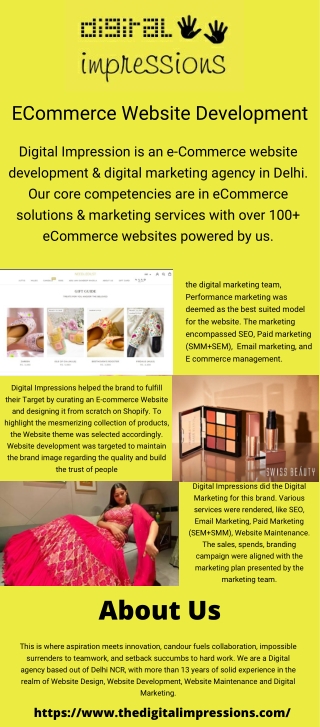 ECommerce Website Development