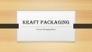Kraft Packaging