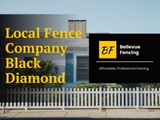 Local Fence Company Black Diamond