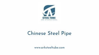 Chinese Steel Pipe