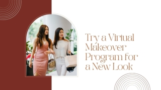 Try a Virtual Makeover Program for a New Look