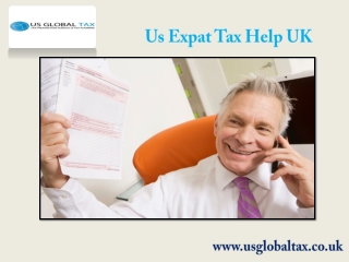 Us Expat Tax help UK