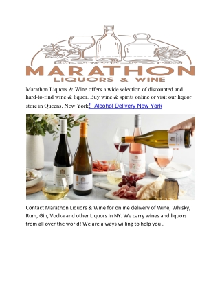 Discount Liquor Store NY