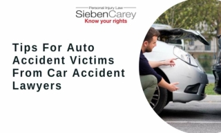Tips For Auto Accident Victims From Car Accident Lawyers