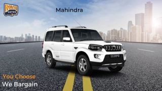 Mahindra Scorpio - RowthAutos