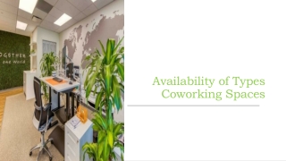 Jersey City Coworking Space