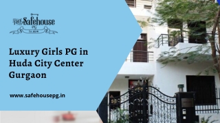 Luxury Girls PG in Huda City Center Gurgaon